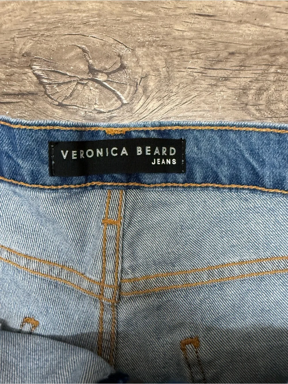 Veronica Bread blue denim cute off shorts size 27 - Picture 5 of 8